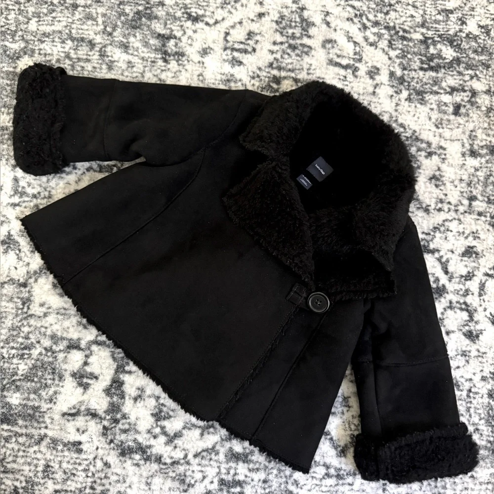 GAP Baby faux sheepskin coat